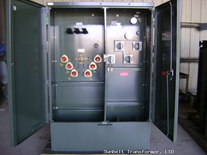 1500 kVA, 13200 Delta Pri., 480Y/277 Sec., Sunbelt, nuevo, (4)
