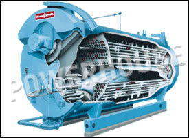250 hp Cleaver Brooks CBLE, 250 lb/pulg², combustible dual, garantía, 2015, (3)